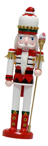 Estatua Cascanueces, Figura Decorativa De Madera, Adorno De