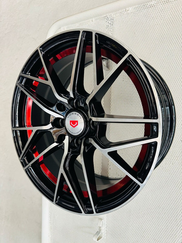 Rines 15x7 Barrenaci 4-114.3 Y 4-100 Clio Jetta Tsuru Matiz Negro Pulido