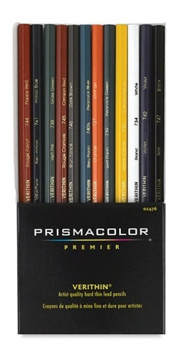 Prismacolor Premier Verithin Pack De 12 Lápices De Colores