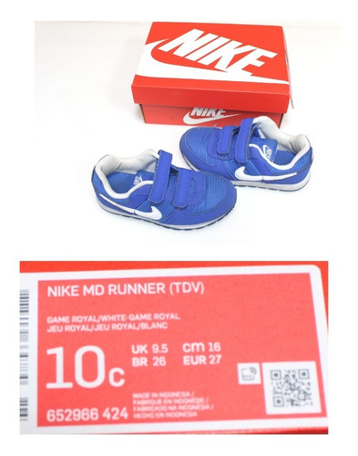 Tênis Nike Md Runner 26 Tdv