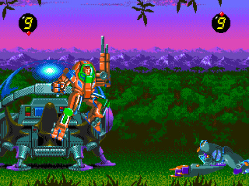 Jogo Exo Squad - Mega Drive (usado) (Usado)