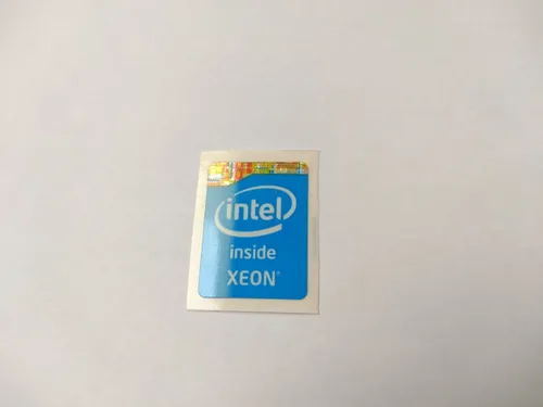 Sticker Intel Xeon Generación Haswell Y Broadwell