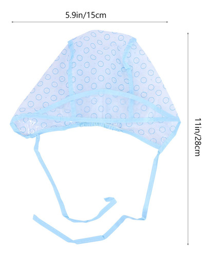 Kit De 30 Tapas De Resaltado Gorra De Tinte Azul Color