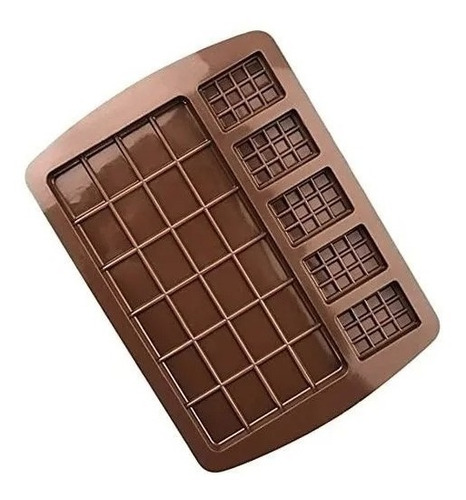 Molde Barras Silicona Para Chocolate Repostería 