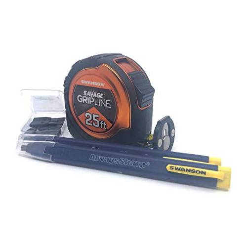 Swanson Tool Co Svgl25m1/cp216 Pack De Valor Cinta Mét...