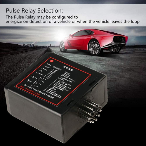 Sensor Masa Vehicular Loop 220v Barrera O Porton Electrico