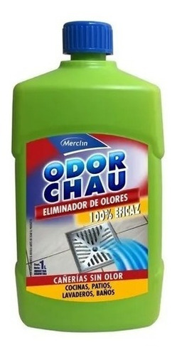 Odor Chau Eliminador De Olores Merclin 1 L