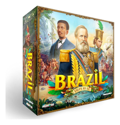 Brazil Imperial - Jogo De Tabuleiro Meeplebr