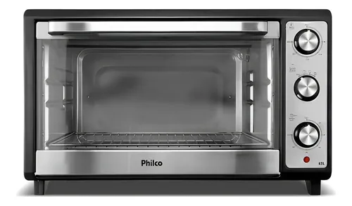 Forno Elétrico Inox 65l Philco Dupla Resistência Pfe65