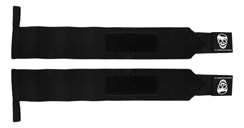 Muñequeras Para Levantamiento De Pesas 45cm Negro