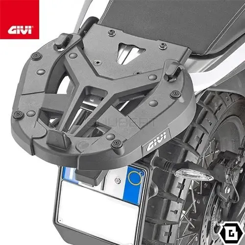 Borse Per Paramotore Givi/Kappa Compatibili Con Moto Morini X-Cape 650 2021-2023, 2 Pezzi, Impermeabili, Nere Con Dettagli Bianchi E Rossi