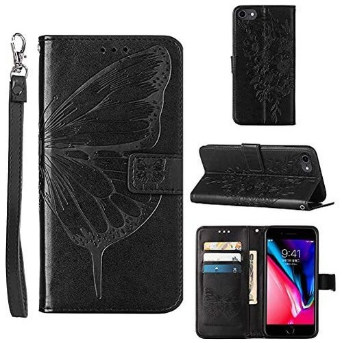 Compatible Con iPhone SE 2022 Case,iPhone 7/8 Wallet Wg9jd