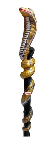 Bastón Cobra 65 Cm Vara Serpiente Egipcio - Ciudad Cotillón
