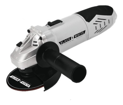 Imagen 1 de 8 de Amoladora Angular 550w Marca: Black&white 115mm