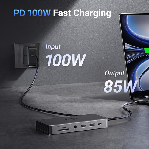 Ugreen Revodok Pro 211 Base De Conexión Para Portátil 11 ...