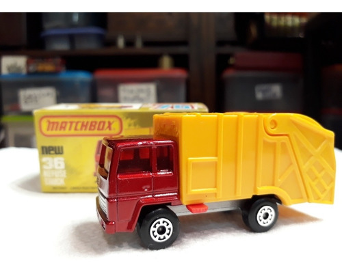 Matchbox 36 Refuse Truck By Lesney & Co Made In England 1979