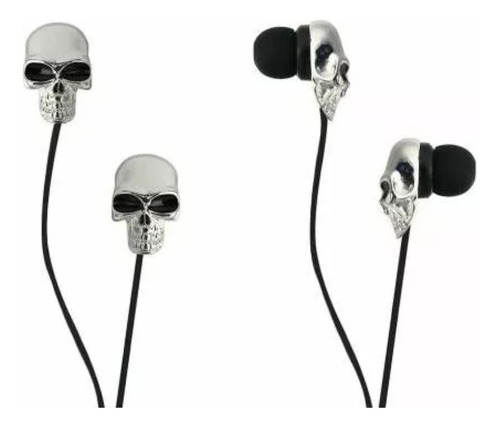 Audifonos Calavera Stereo Cable Para Mp3, Celular O Carro