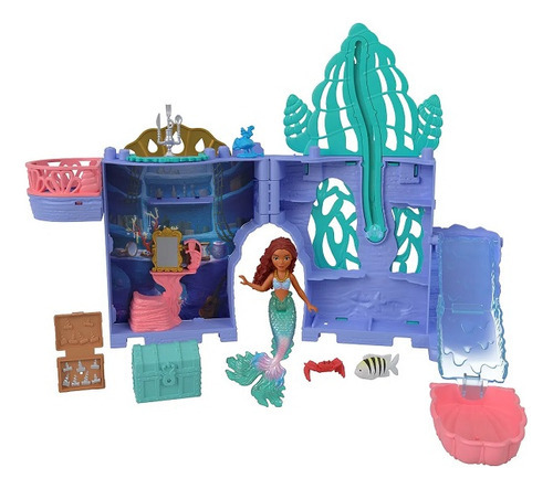 Set de juego Disney La Sirenita La cueva de Ariel Mattel Hlx16