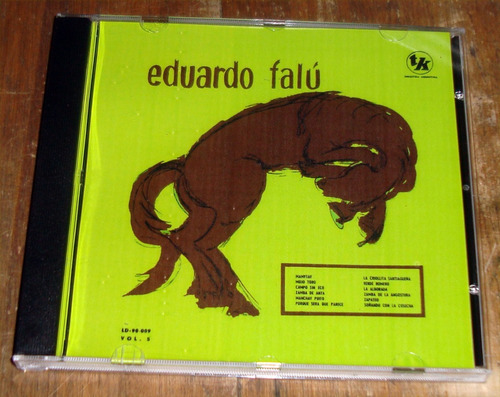 Eduardo Falu Canta / Cd Bajado De Lp Tk / Kktus 