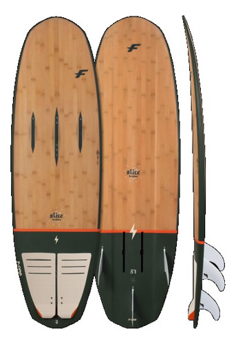 Tabla F-one Slice Bamboo 2022 - Kitefoil