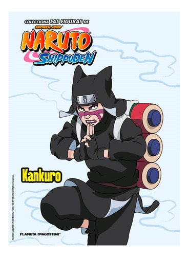 Fasciculo #36 Kankuro - Naruto Planeta - Los Germanes