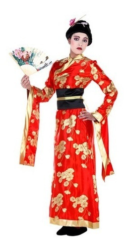 Disfraz Oriental Japonesa Geisha China Damas Envio Gratis 2