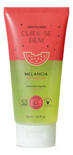 Sabonete Líquido Corporal Cuide-se Bem Feira Melancia 150ml