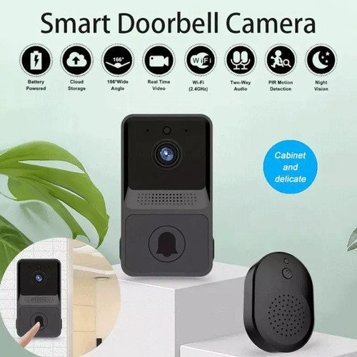 Para Intercomunicador Inalámbrico Inteligente Con Timbre Y /