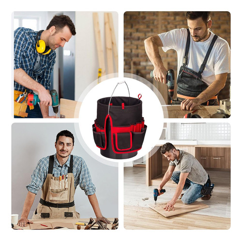 Cubo De Almacenamiento De Herramientasbolsa Para Cinturón