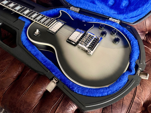 Gibson Les Paul Custom 1984 Silverburst (caps Tim Shaw) (Usado)