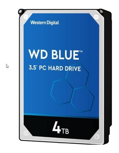 Wd Blue 4tb Desktop Hard Disk Drive - 5400 Rpm Sata 6gb/s