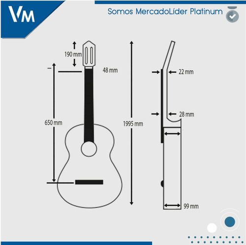 Guitarra Criolla De Estudio Martin Smith + Funda