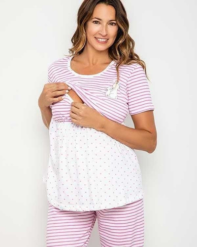 Pijama Futura Mama , Para Amamantar Bianca Secreta