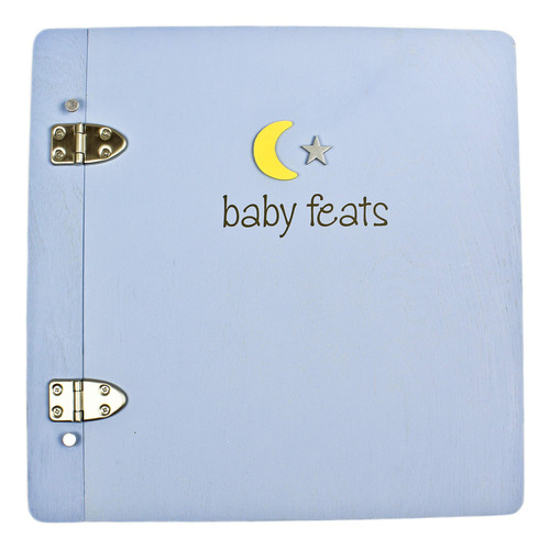 Cuaderno De Recortes Para Bebés En Azul