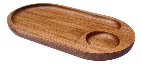 ~ Plato De Postres De Madera Para Servir Plato S