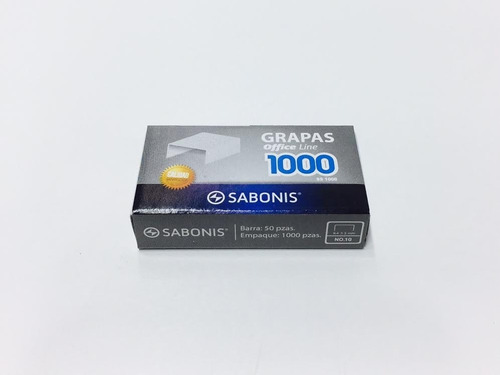 Grapas Nº10 - 4 Cajas De 1000 Grapas - Sabonis