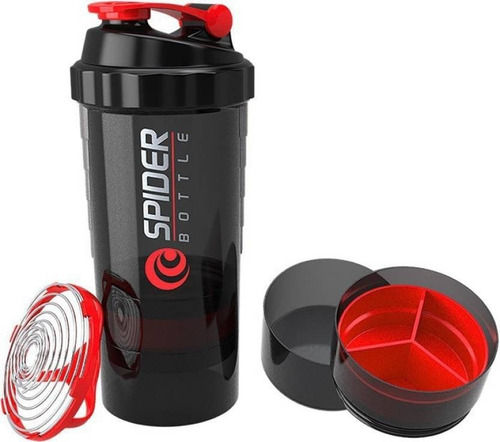 Vaso Para Batidos De Proteina - Compartimiento Pastillas