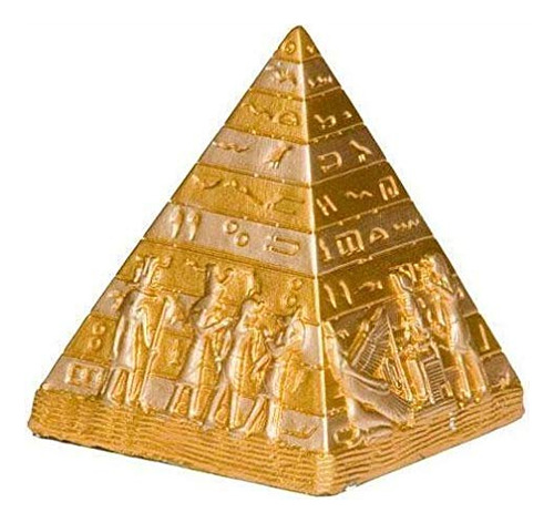 Discoverie Egyptian Imports Estatua Miniatura Piramide 3.25 