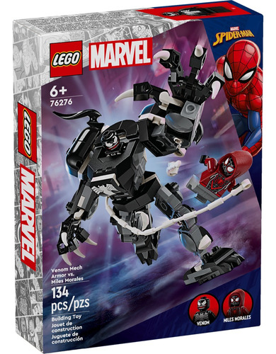 Lego 76276 Armadura Robótica De Venom Vs. Miles Morales