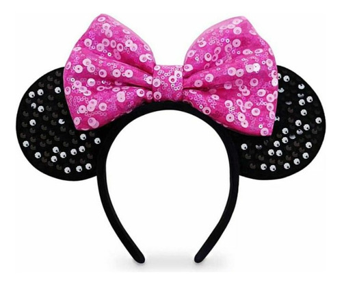 Vincha Minnie Mouse Fucsia Disney Store Niña 