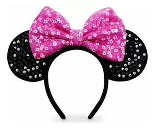 Vincha Minnie Mouse Fucsia Disney Store Niña