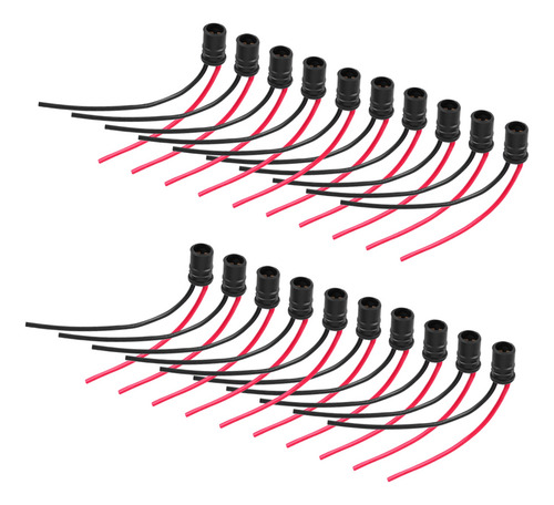 Soporte De Enchufe De Extensión, 20 Unidades, Conector De Bo
