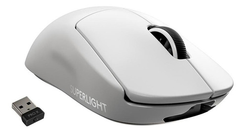 Mouse Logitech G Pro X Superlight Wireless 25000 Dpi Branco