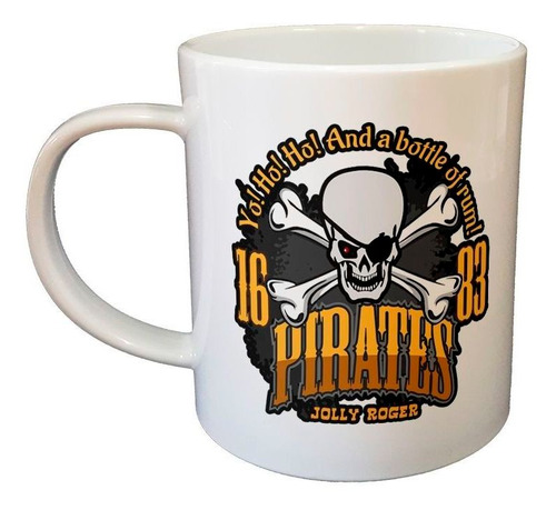 Taza De Plastico Pirates Jolly Roger 1683 Bottle