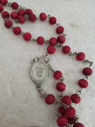 Rosarios Papa Francisco Petalos Rosa Original Del Vaticano