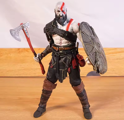 Figura Kratos God Of War De 20 Cm