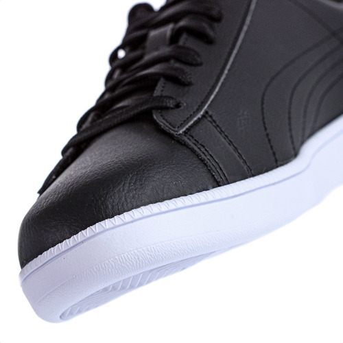 Sapato Preto Couro Sintético Puma Leve Macio - Original