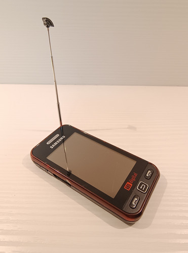 Colecionador: Celular Samsung Star Tv Gt-i6220 (com Defeito) Vermelho (Usado)