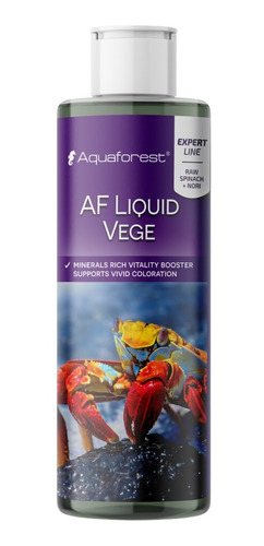 Aquaforest Af Liquid Vegetal 250ml Alimento Nutricional Reef