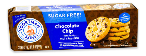 Galletas Sin Azúcar Variadas Con Chispas De Chocolate Y Más